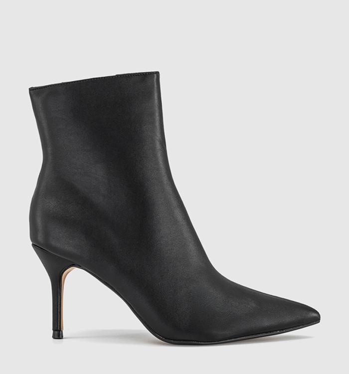 OFFICE Amuse - Smart Stiletto Ankle Boot Black