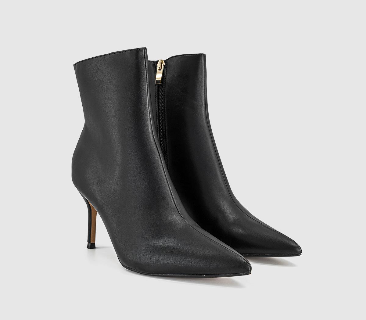 OFFICEAmuse - Smart Stiletto Ankle BootBlack
