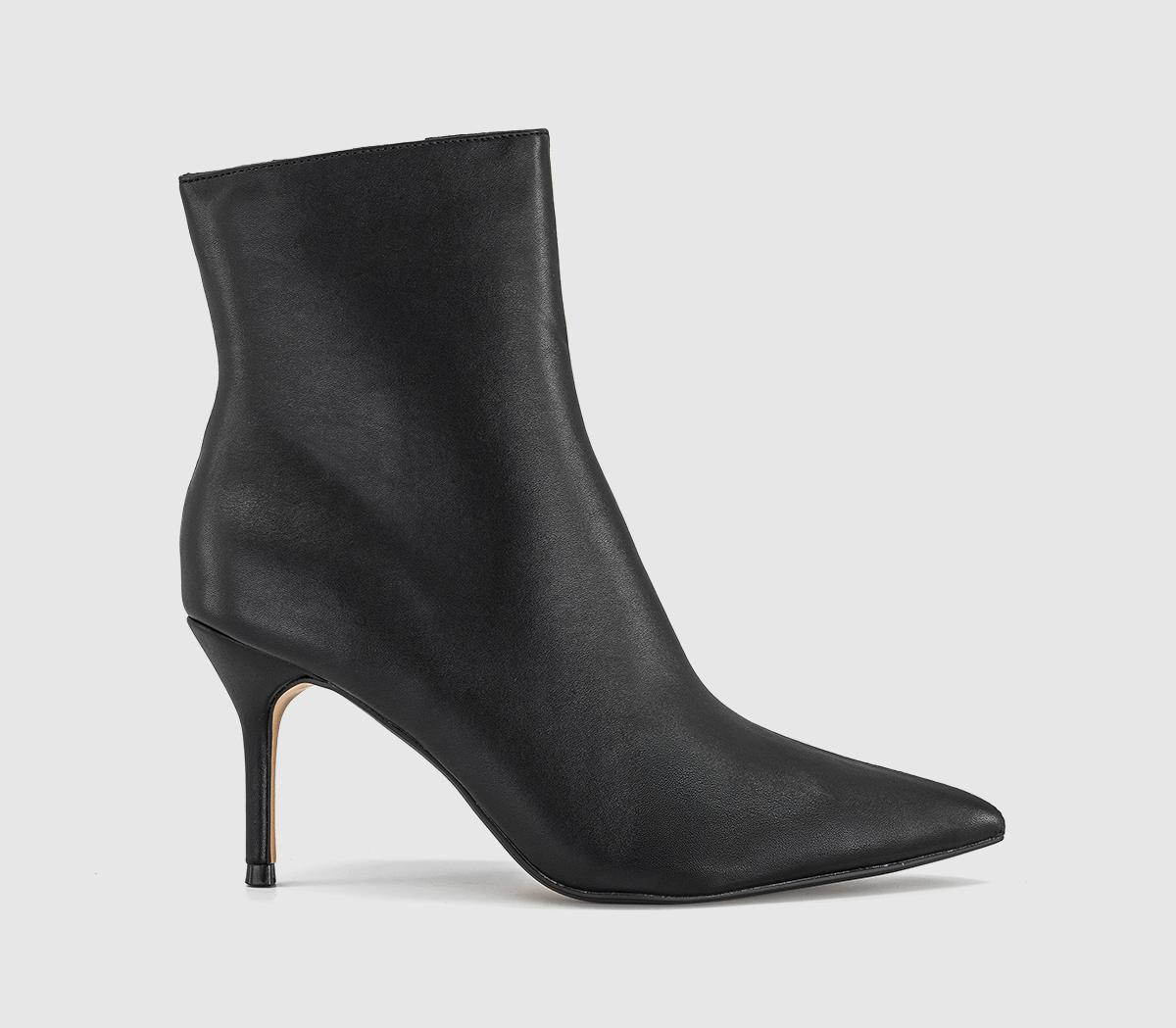 OFFICEAmuse - Smart Stiletto Ankle BootBlack