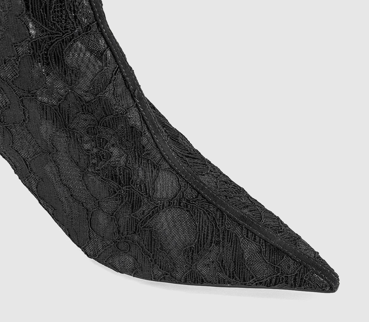 OFFICEAffair - Lace Ankle BootBlack Lace