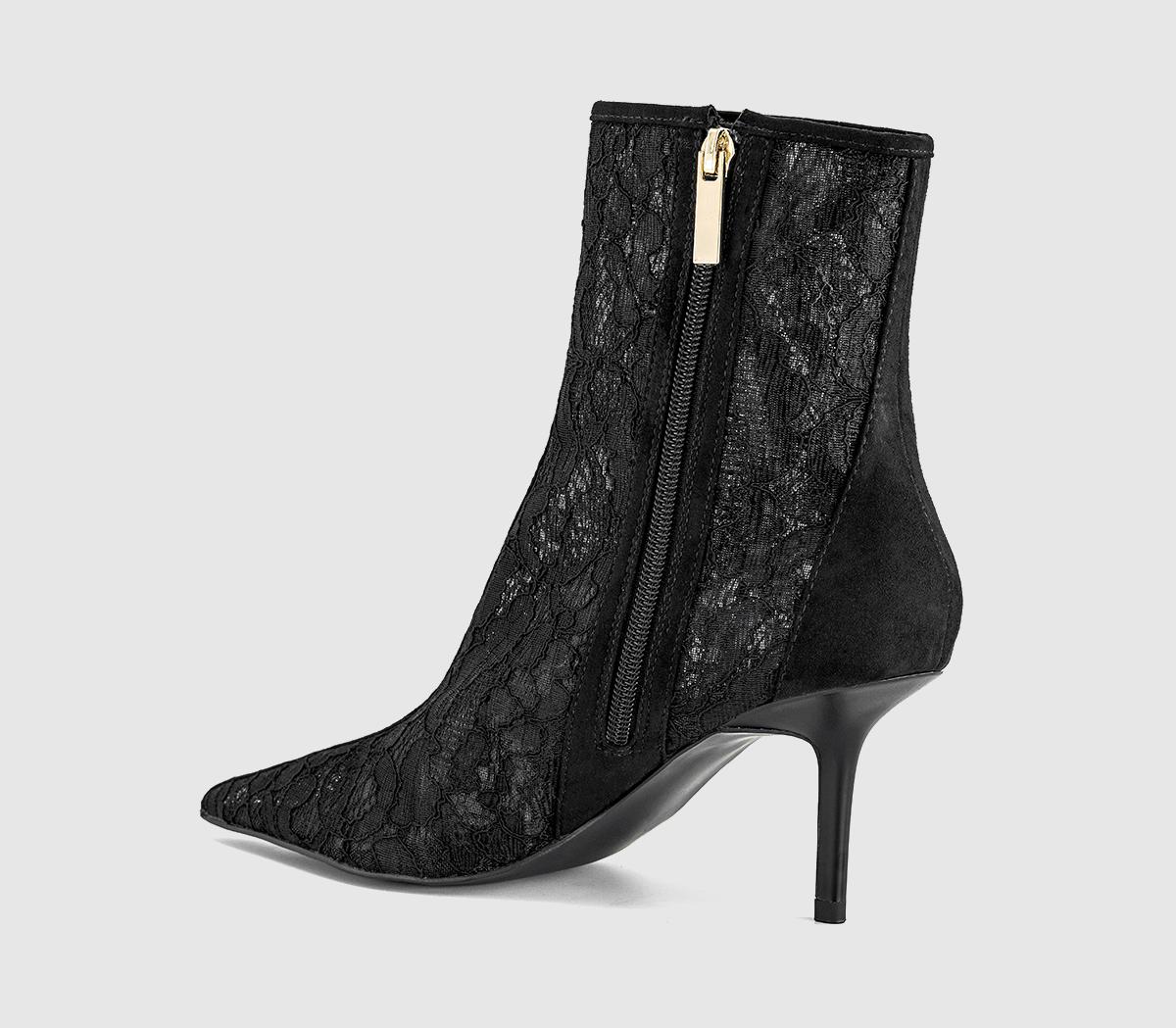 OFFICEAffair - Lace Ankle BootBlack Lace