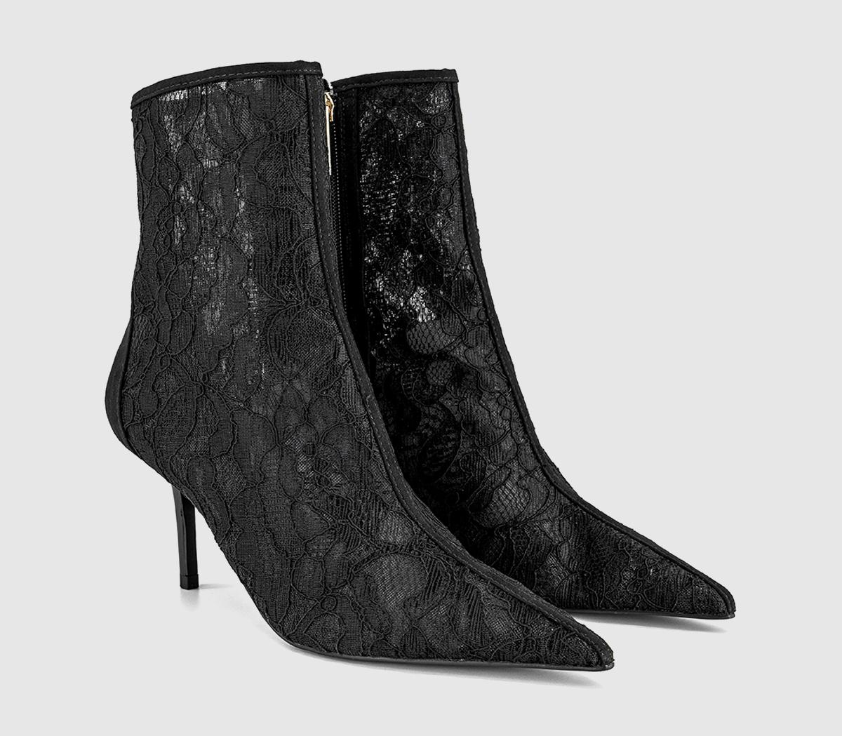 OFFICEAffair - Lace Ankle BootBlack Lace