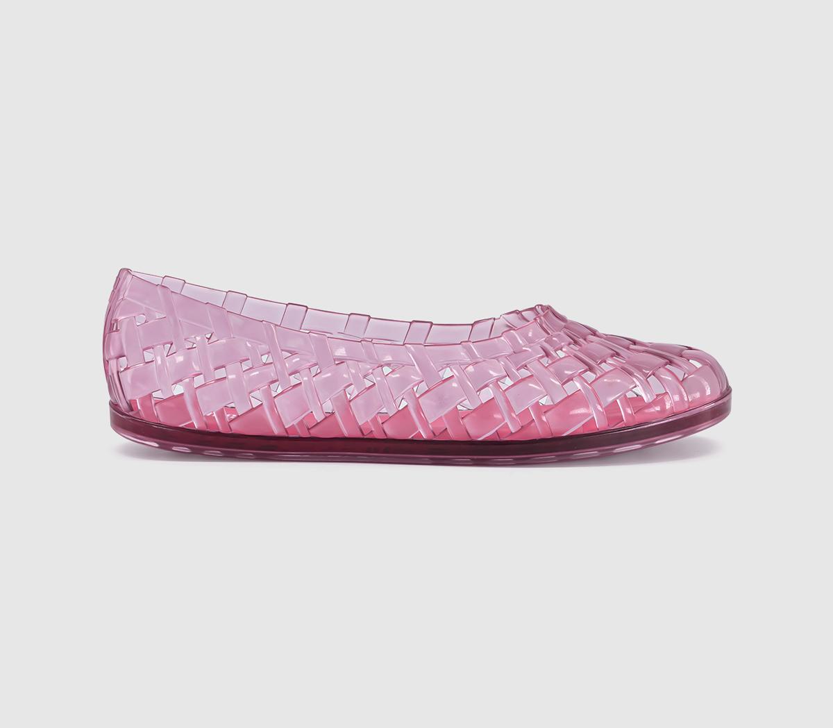 Melissa Possession Ballet Pumps  Pink in Women's Size 5, Office Shoes