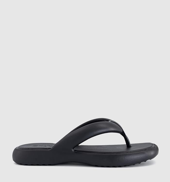 Melissa Melissa Free Low Toe Thong Sandals Black