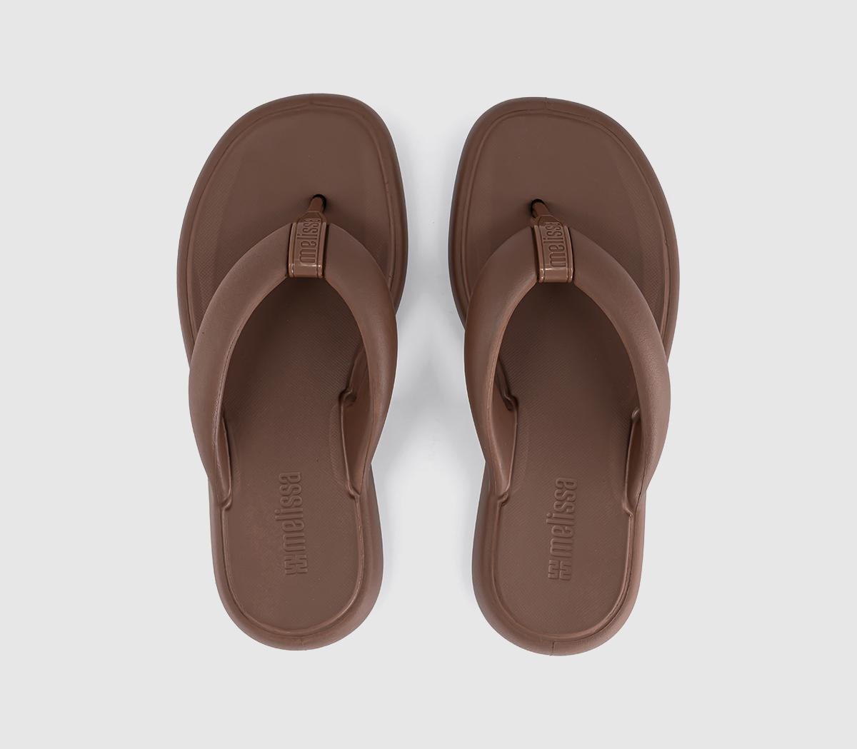 MelissaMelissa Free Low Toe Thong SandalsBronze