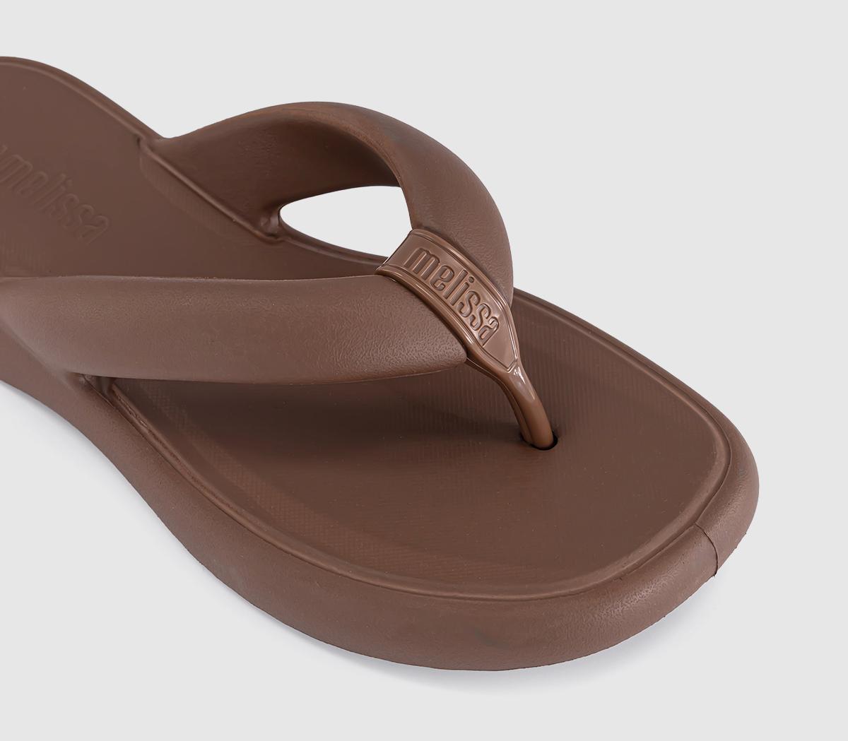MelissaMelissa Free Low Toe Thong SandalsBronze