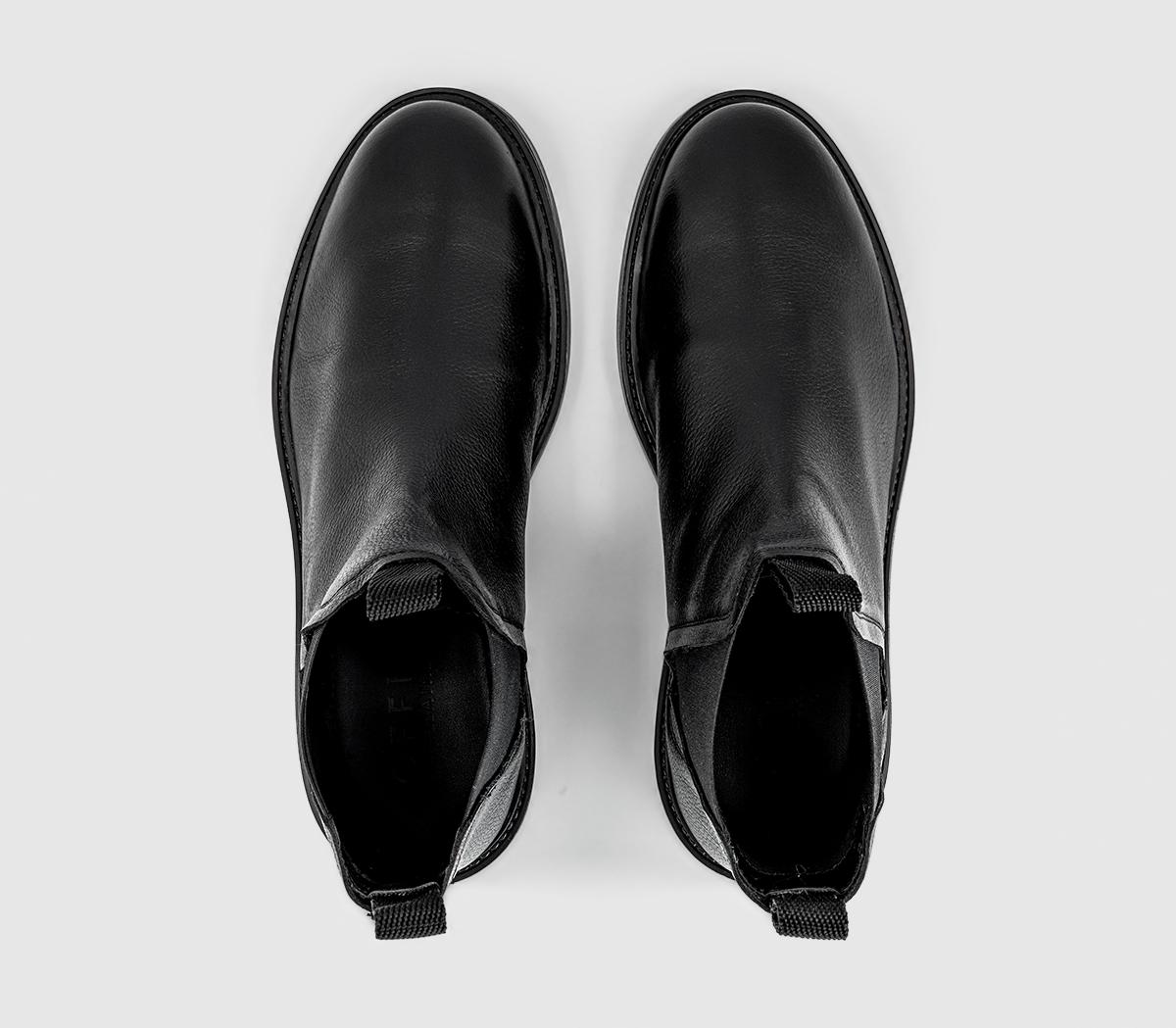 OFFICEBeam Casual Chelsea BootsBlack Leather