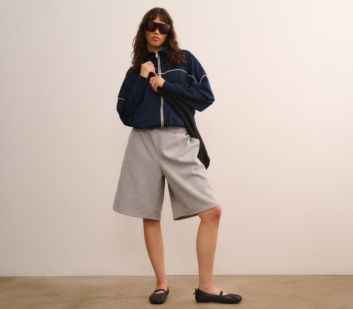 OFFICEOffice Studio: Fio Ruched BallerinasBlack Leather