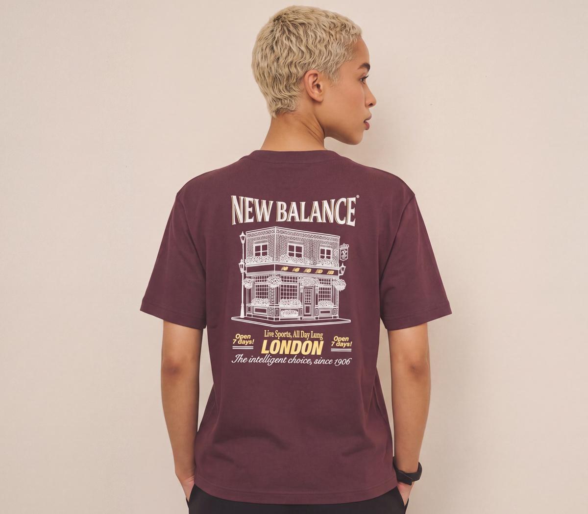 New BalanceNB Grab A Bite T-shirtLondon Cherry Leather