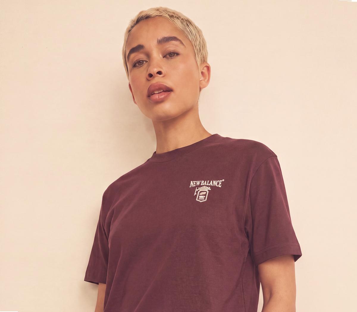 New BalanceNB Grab A Bite T-shirtLondon Cherry Leather