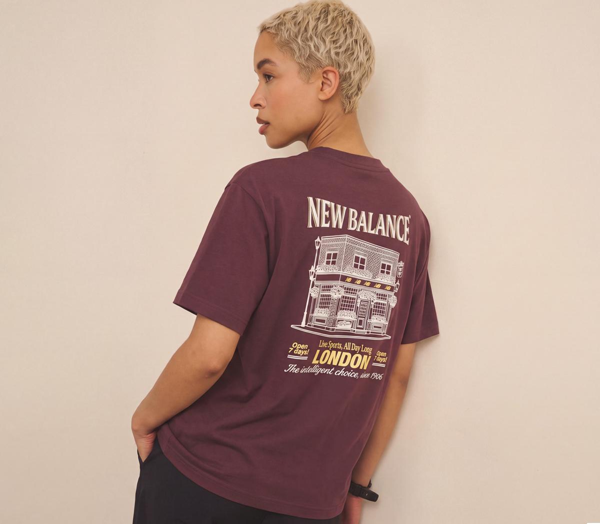 New BalanceNB Grab A Bite T-shirtLondon Cherry Leather