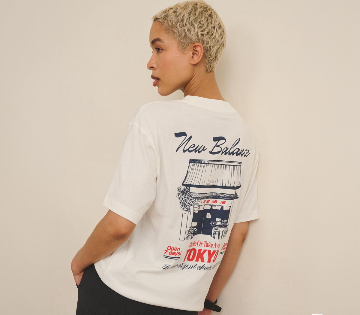New BalanceNB Grab A Bite T-shirtTokyo Sea Salt