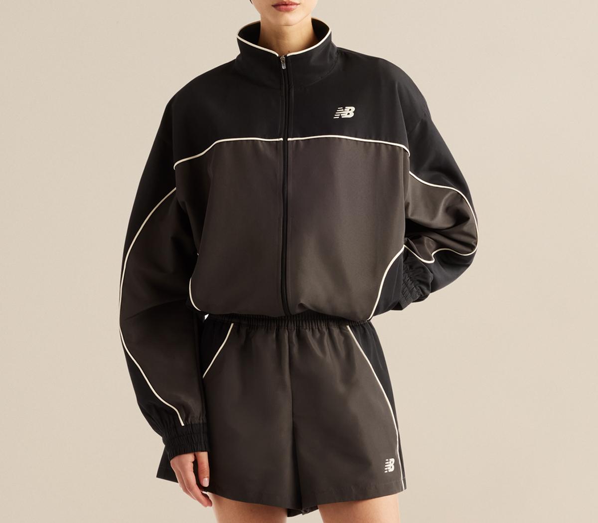 New BalanceTrackside Woven JacketBlack Cement