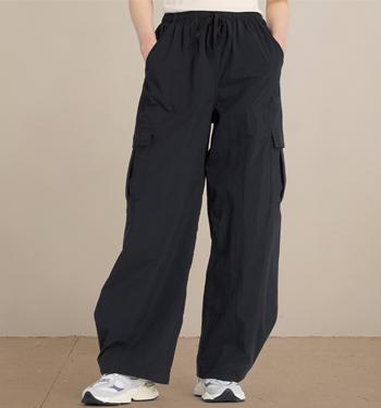 New Balance Woven Cargo Pants Black