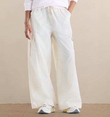 New Balance Woven Cargo Pants Linen