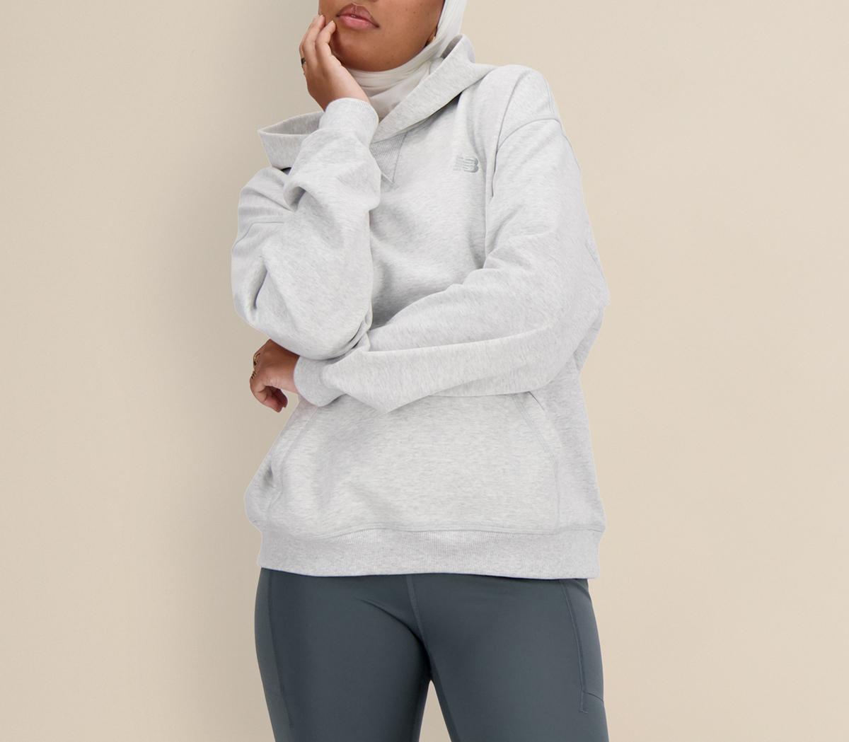 New BalanceNB Athletics French Terry HoodieAsh Heather