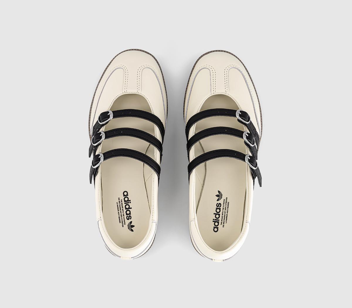 adidasSamba Ballet ShoesOff White Black Gum