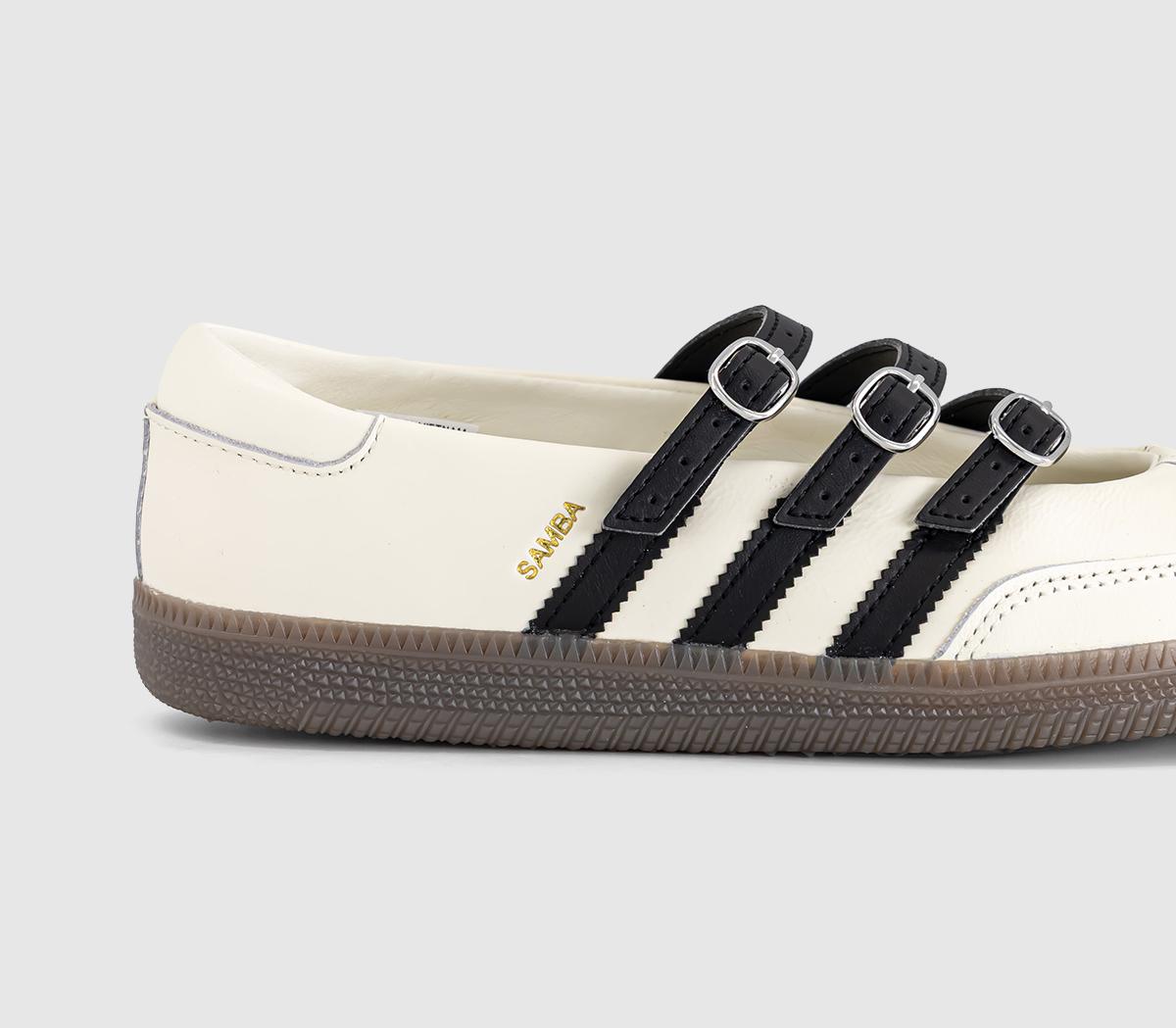 adidasSamba Ballet ShoesOff White Black Gum
