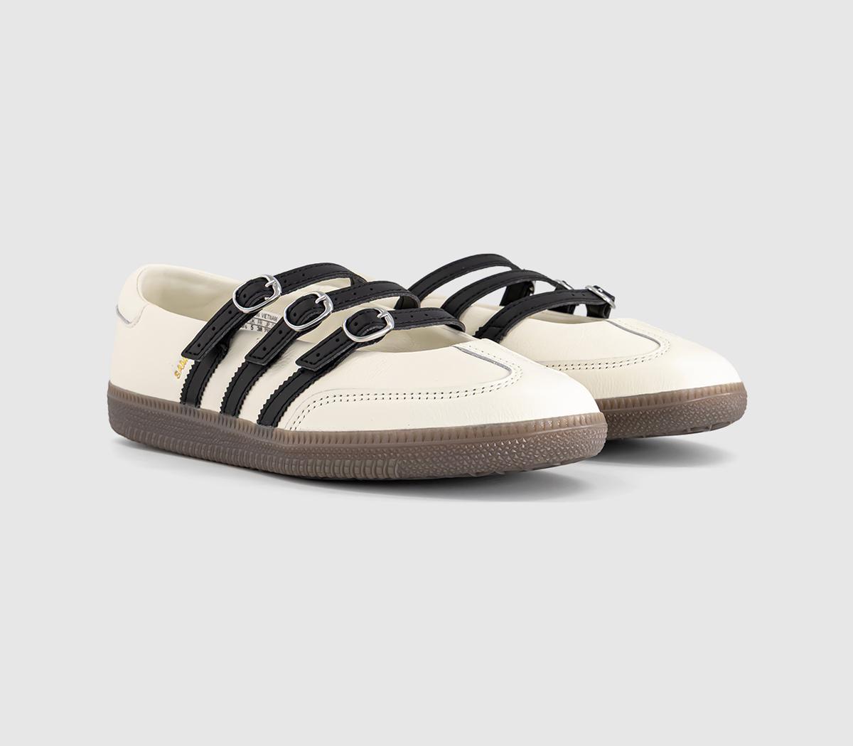 adidasSamba Ballet ShoesOff White Black Gum