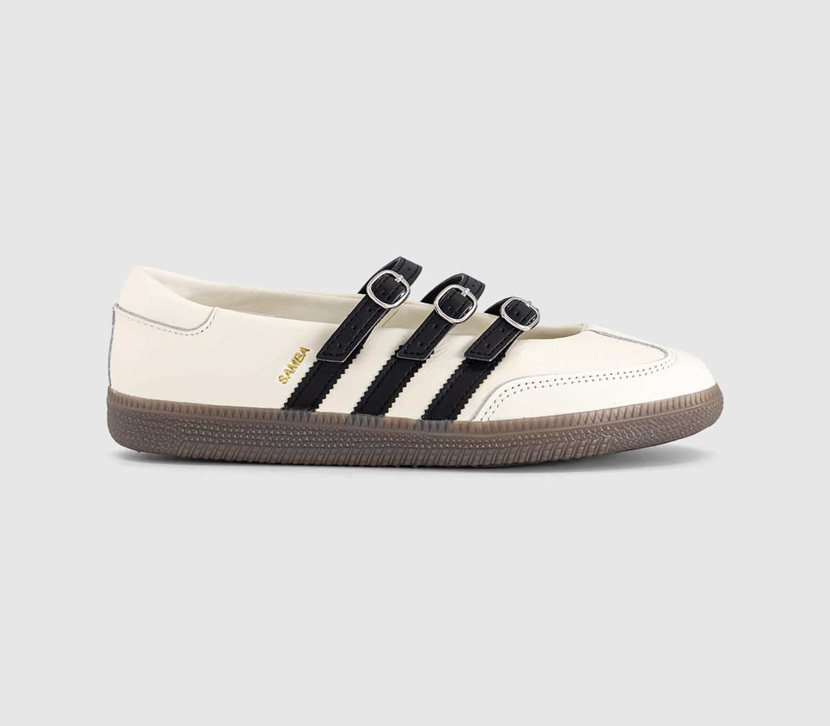 adidasSamba Ballet ShoesOff White Black Gum