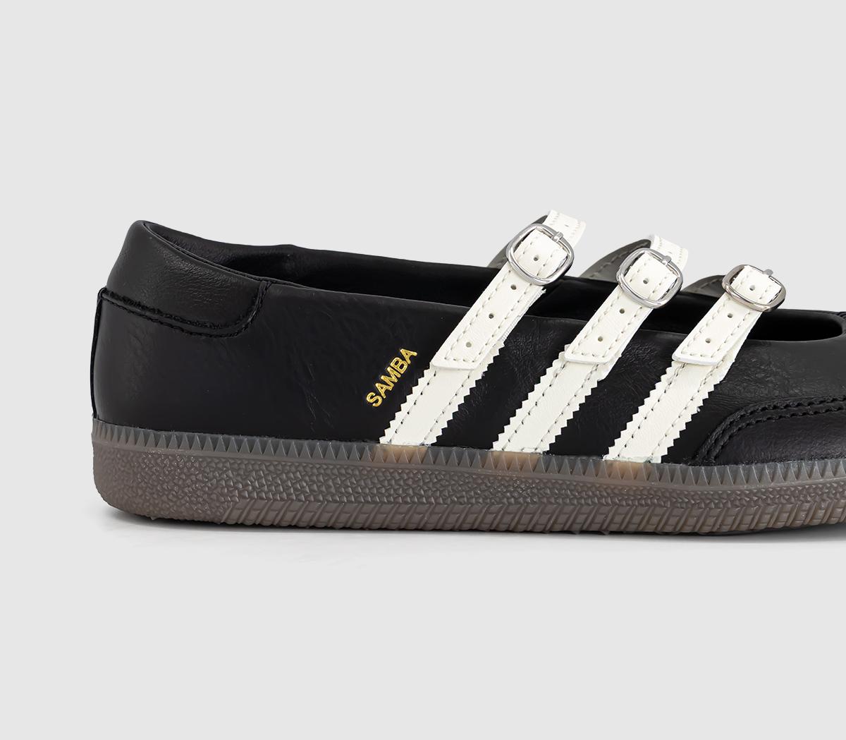 adidasSamba Ballet ShoesBlack Off White Gum