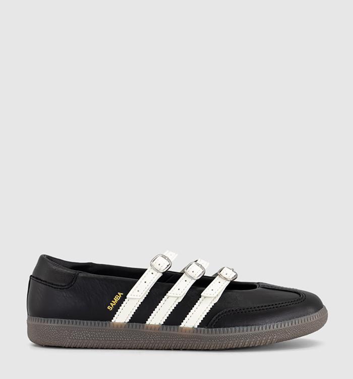 adidas Samba Ballet Shoes Black Off White Gum