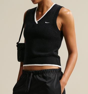 Nike Nike Knit Vest Black White