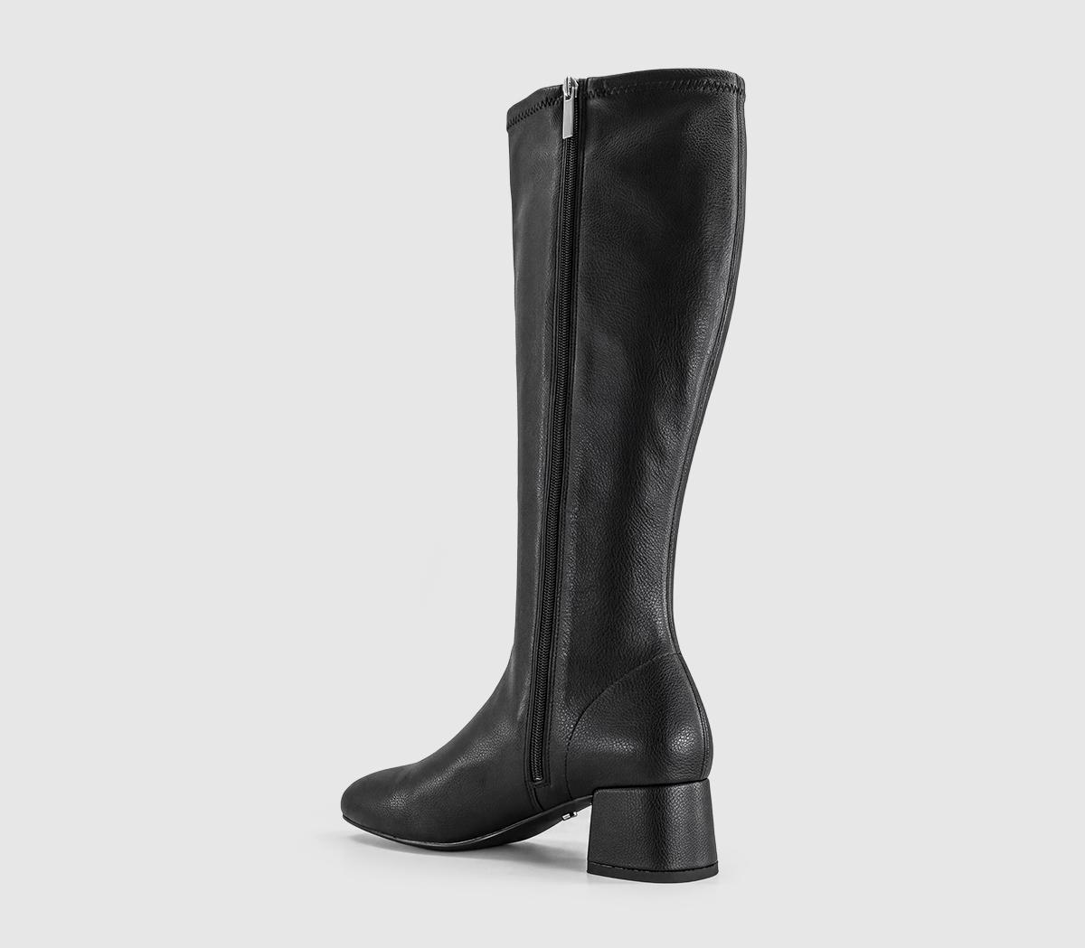 OFFICEKutie - Stretch Knee BootBlack