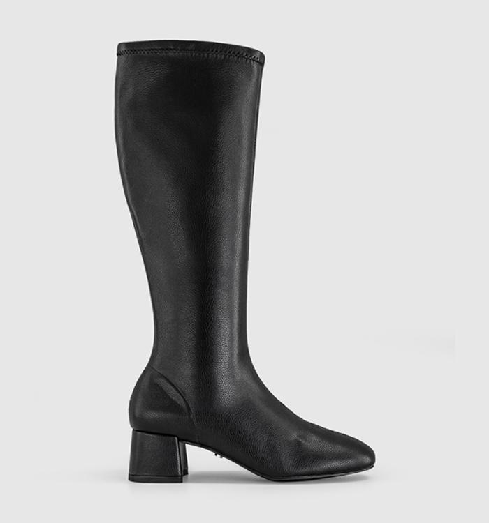 OFFICE Kutie - Stretch Knee Boot Black