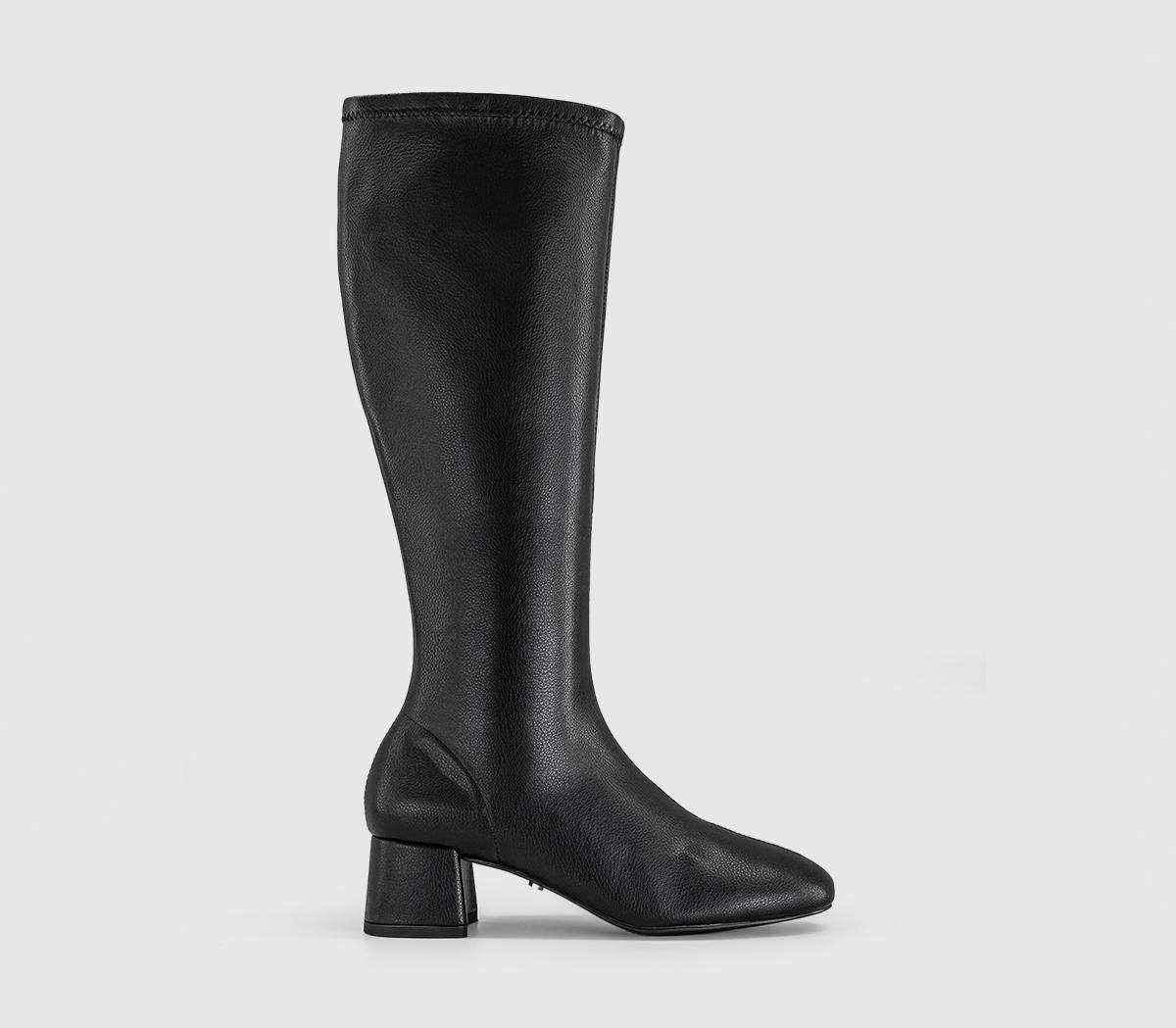 OFFICEKutie - Stretch Knee BootBlack