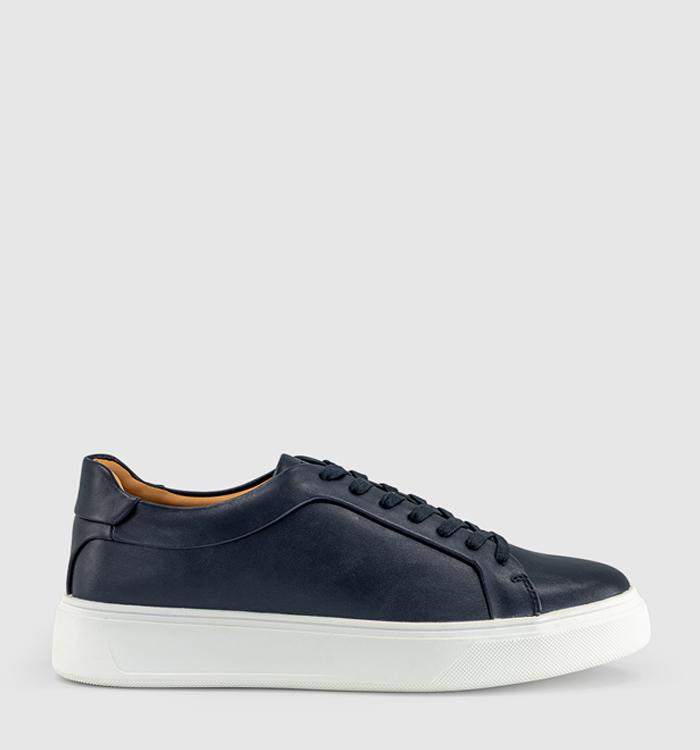 OFFICE Circuit Wedge Trainers Navy