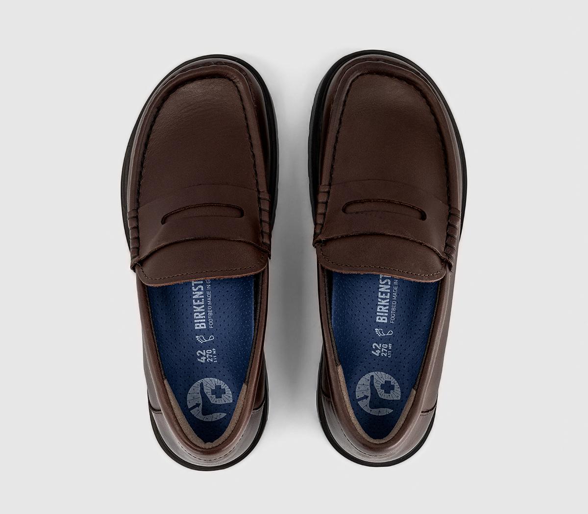 BIRKENSTOCKHighwood LoafersCarafe Brown Leather