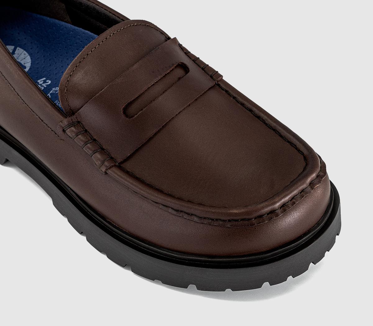 BIRKENSTOCKHighwood LoafersCarafe Brown Leather