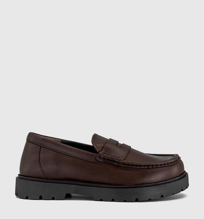 BIRKENSTOCK Highwood Loafers Carafe Brown Leather