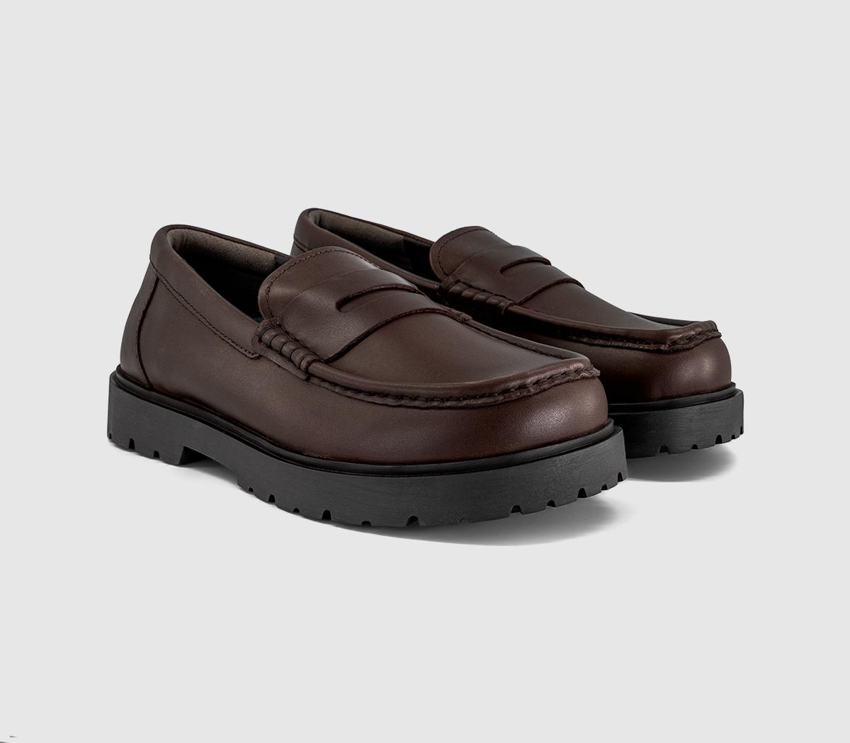 BIRKENSTOCKHighwood LoafersCarafe Brown Leather