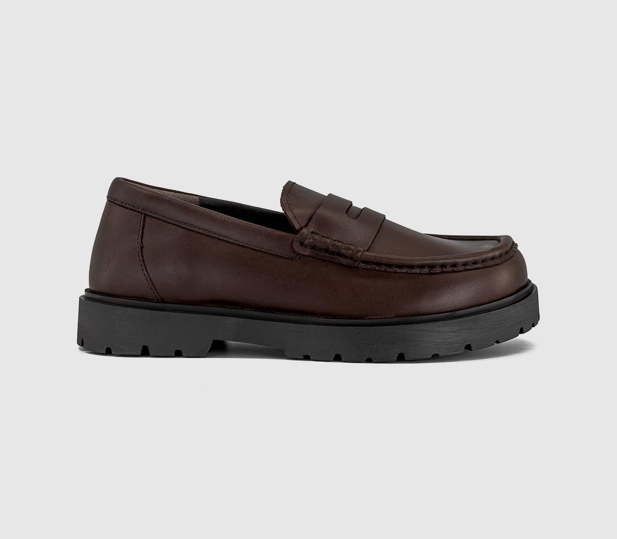 BIRKENSTOCKHighwood LoafersCarafe Brown Leather