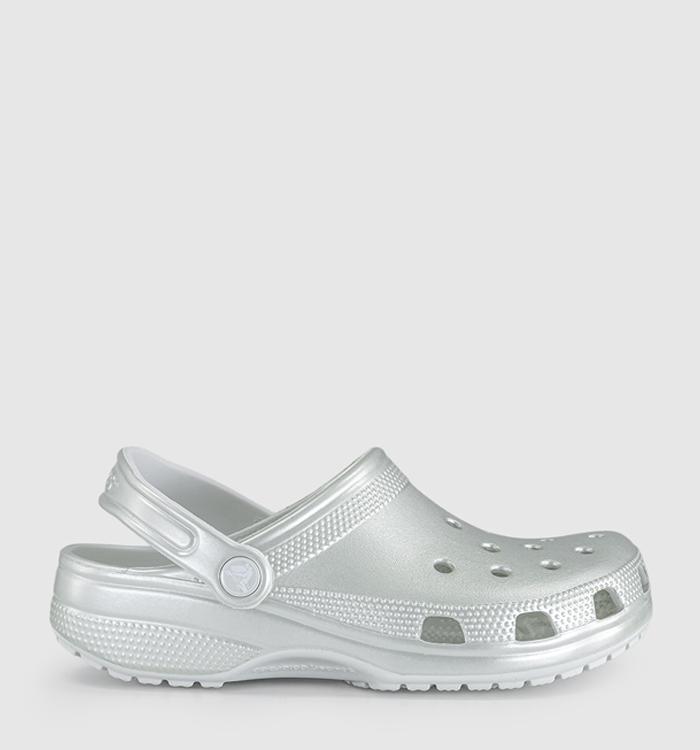 Crocs Classic Tinted Metallic Clogs Moonlight