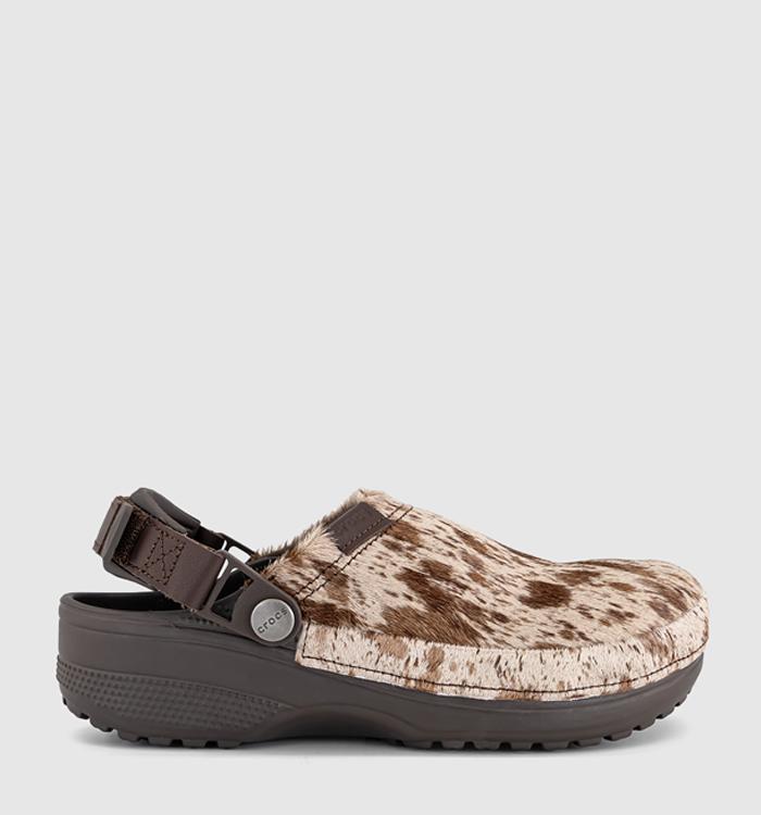 Crocs Crafted Pony Hair Clog Espresso
