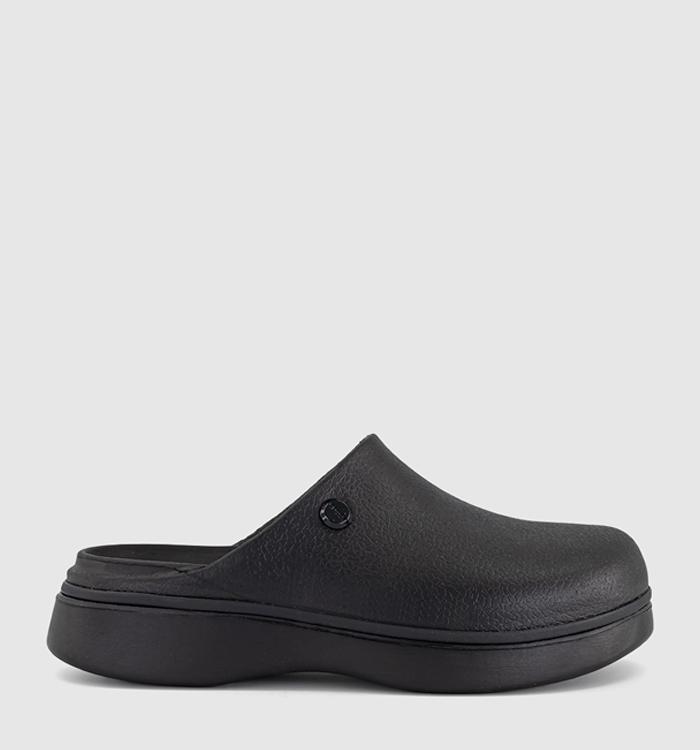 Crocs Dylan Notched Clogs Black