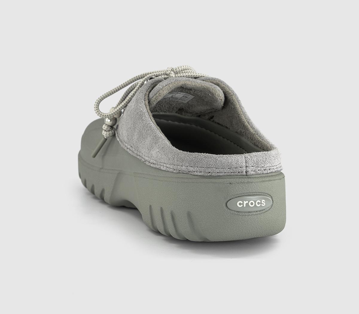 CrocsAxle Suede MuleElephant