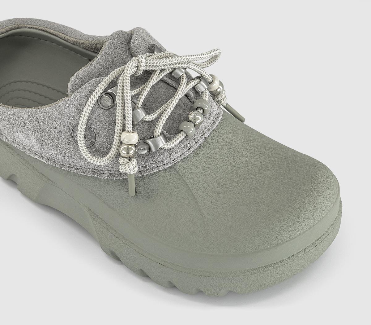 CrocsAxle Suede MuleElephant