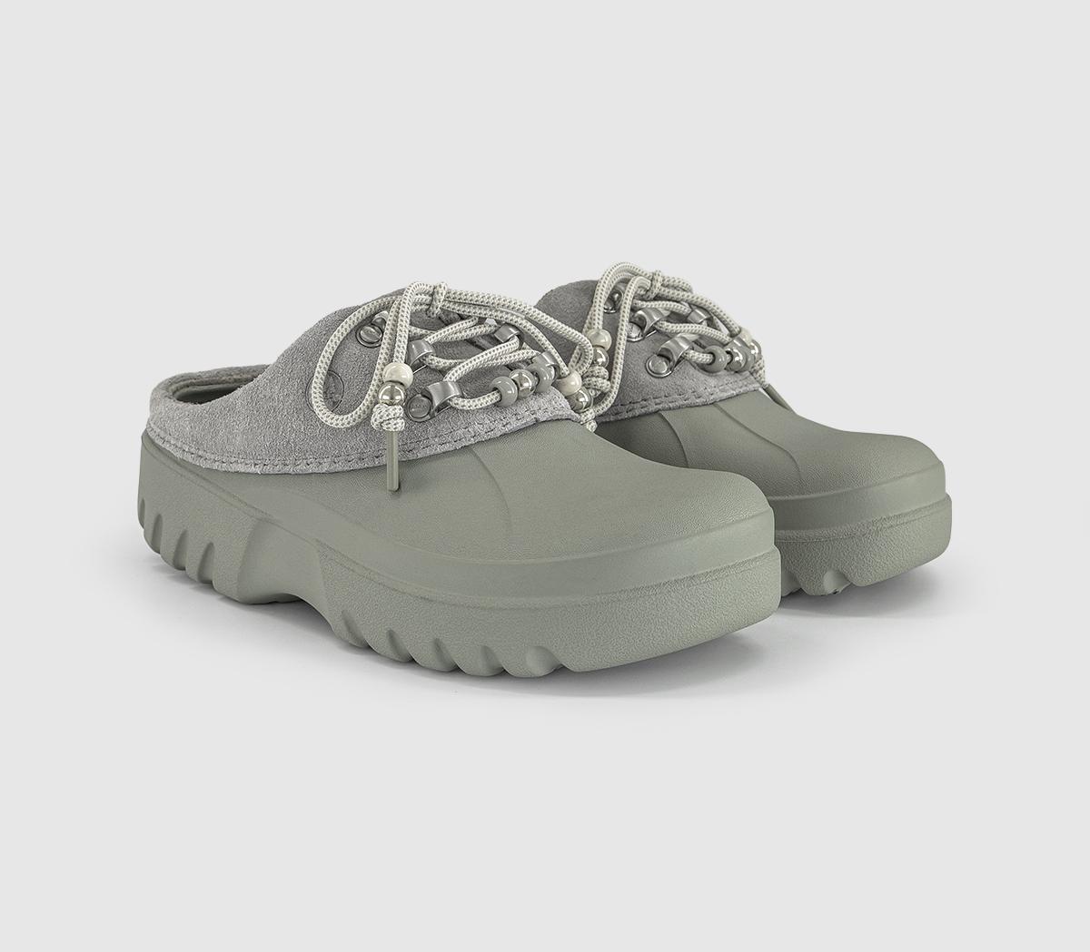 CrocsAxle Suede MuleElephant