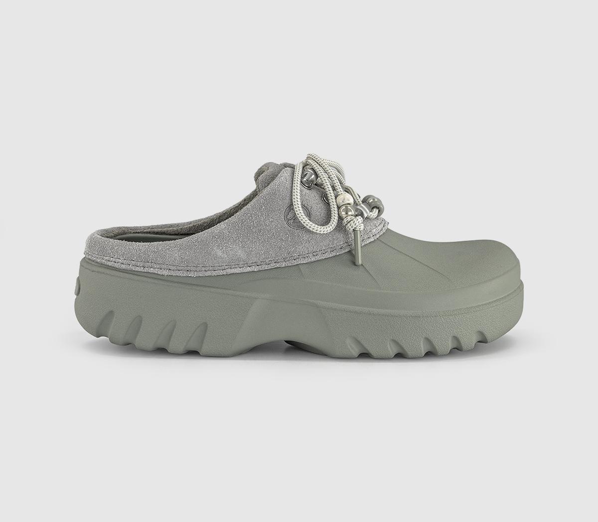 CrocsAxle Suede MuleElephant