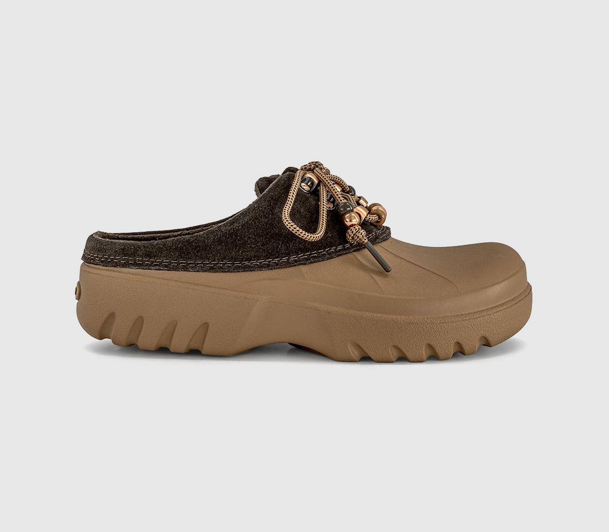 CrocsAxle Suede MuleSepia Dark Chocolate