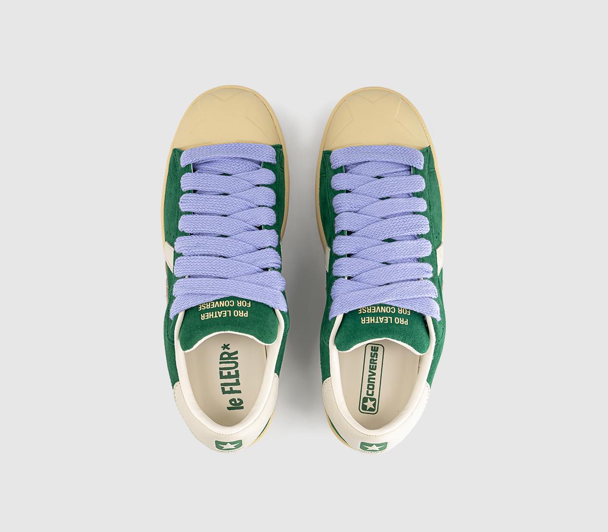 ConverseConverse x Tyler The Creator Pro Leather TrainersAmazon Banana Crepe Lavendar