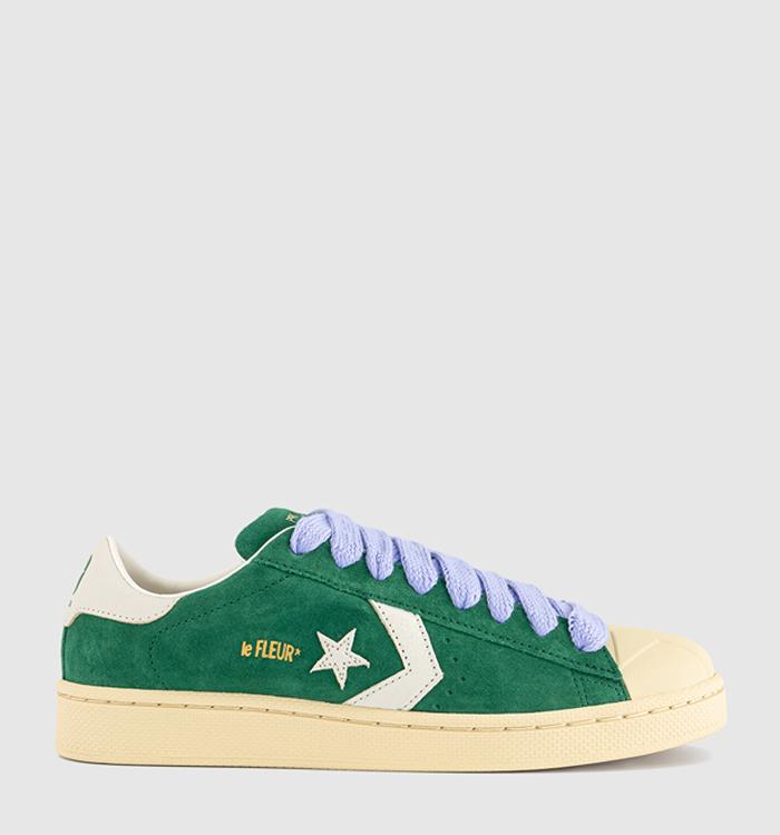 Converse Converse x Tyler The Creator Pro Leather Trainers Amazon Banana Crepe Lavendar