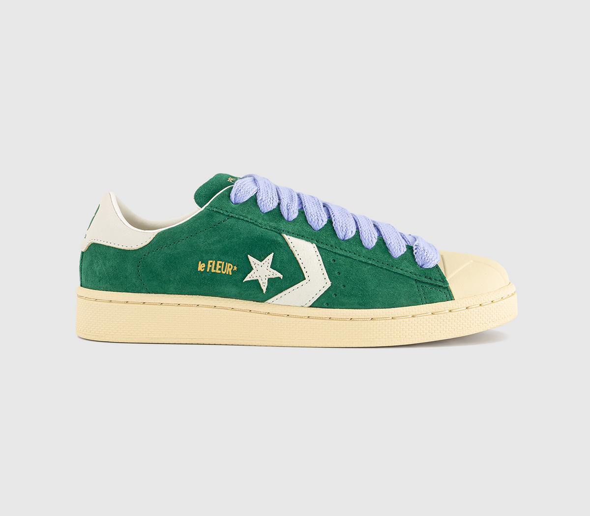 ConverseConverse x Tyler The Creator Pro Leather TrainersAmazon Banana Crepe Lavendar