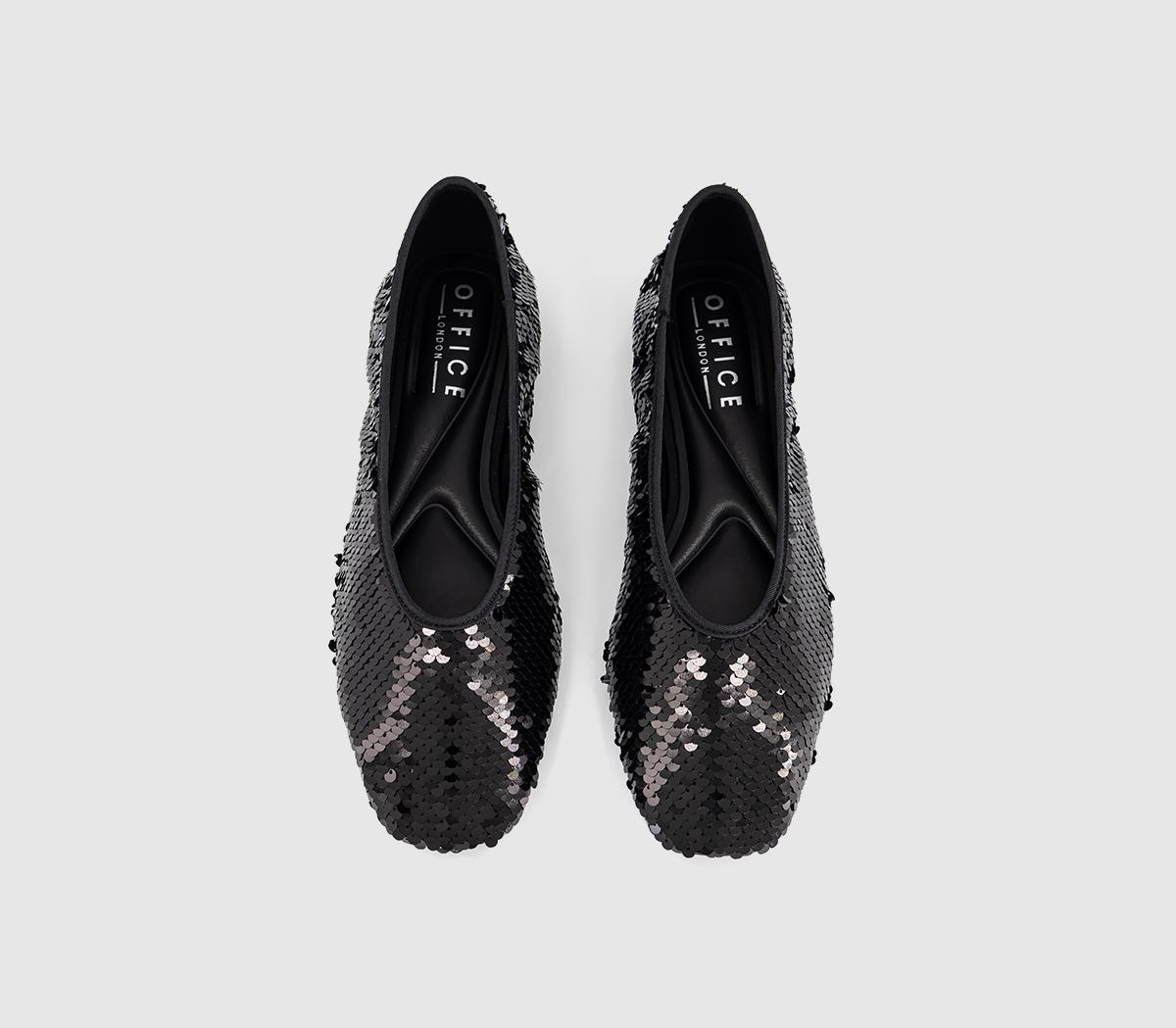 OFFICEFrivolous - Sequin BalletBlack Sequin