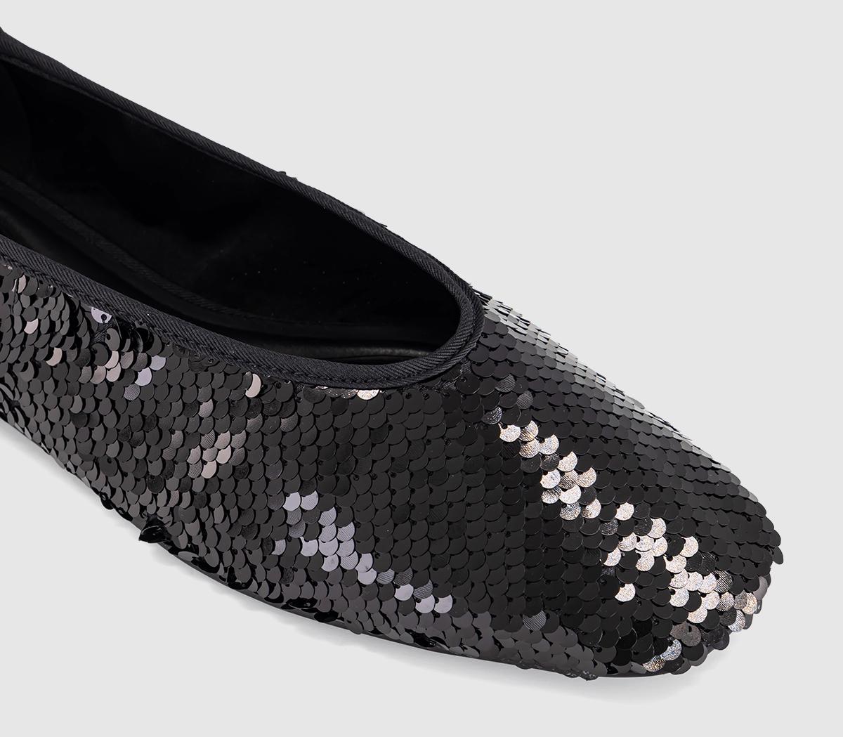 OFFICEFrivolous - Sequin BalletBlack Sequin