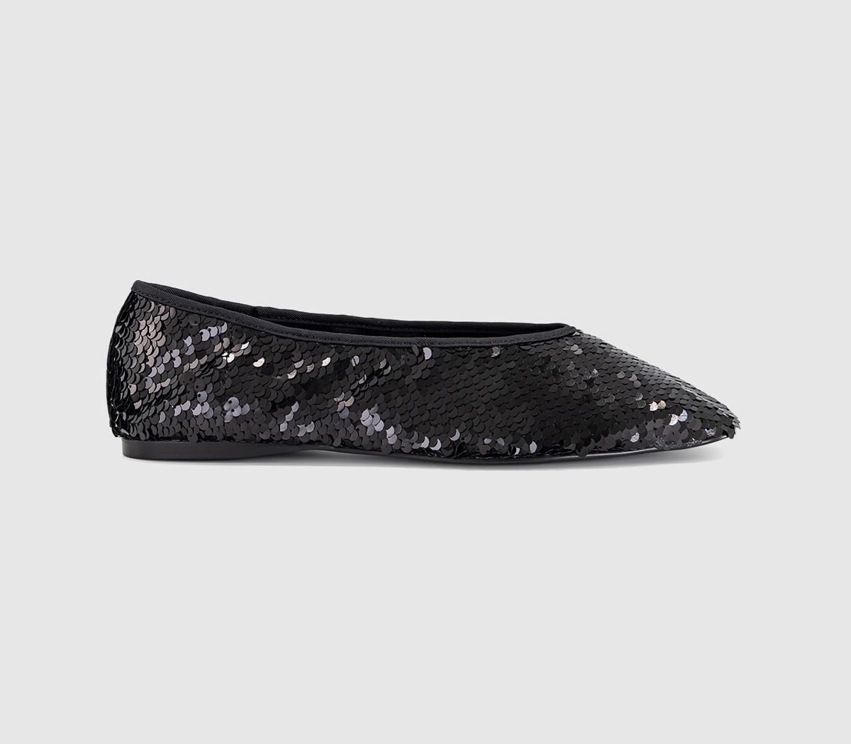 OFFICEFrivolous - Sequin BalletBlack Sequin